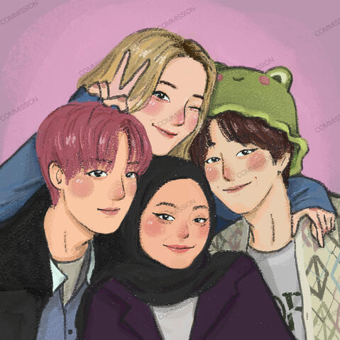 COLORED, commissioned by @jinsoulisasi on twitter